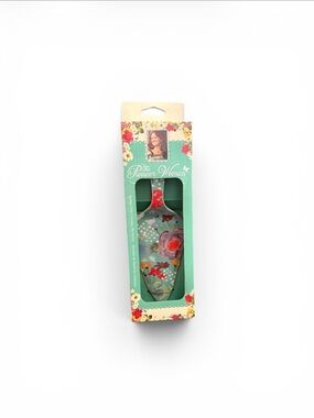 New Pioneer Woman Celia Linen Pie/Cake Server‎ Floral Stoneware Rare
